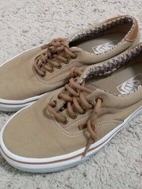 Vans Era 59 C&L - Khaki Chevron-Men's 8 Women's 9.5